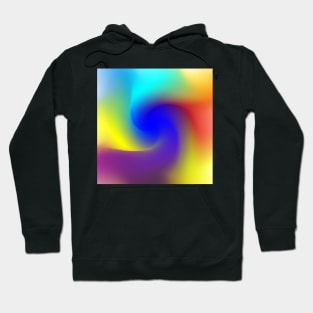 Gradient mesh pattern Hoodie